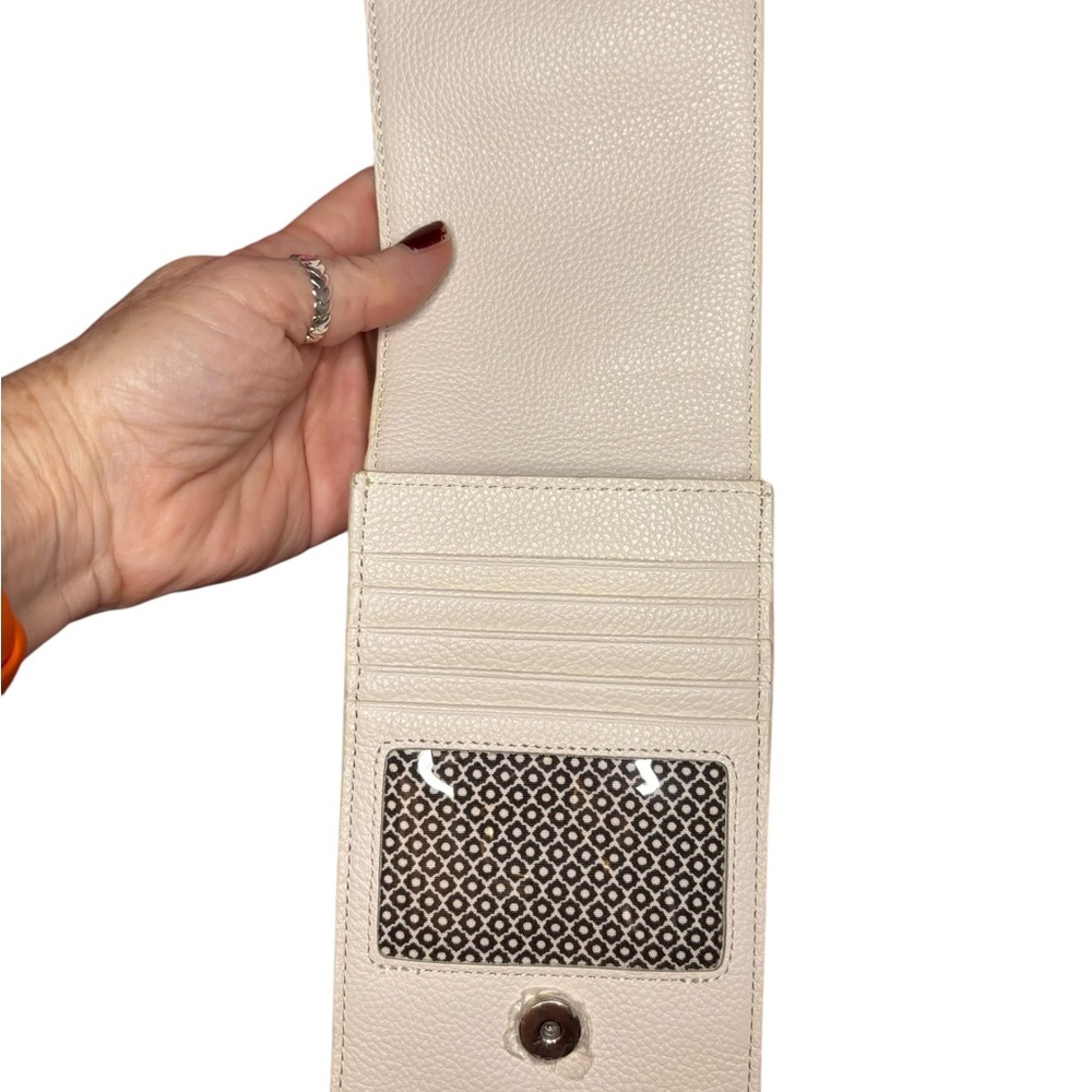 Brighton Mini Pebble Leather Crossbody – Silver Hardware - Picture 7 of 9